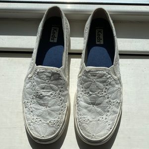 Keds crochet double decker sneakers